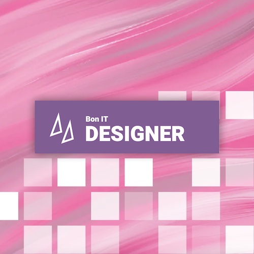Bon IT Designer business card demo website